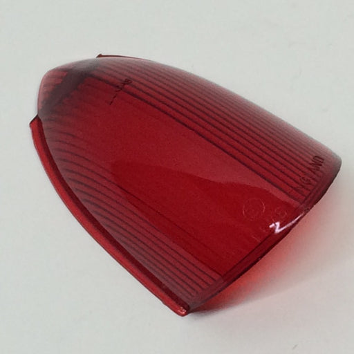 MGB Lens, stop/tail lamp,flasher,  Lucas, red, top, 62-69