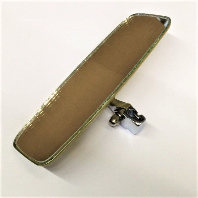 MGB Mirror, rear view, 62-67, gold back — Abingdon Spares
