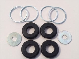 Rubber Mount Set for Radiator, with Rings