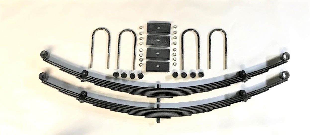 Spring Rear Td Complete Rear Leaf Spring Kit TD — Abingdon Spares
