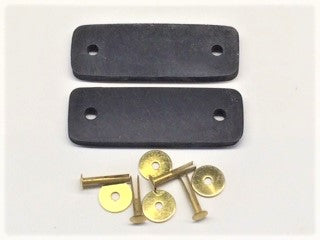 Rubber Strips, Rivets and Washers for Check Straps (Does Both Straps)