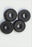 Rubber Washer, Set of 4, for engine stabilizer bar, XPAG, XPEG