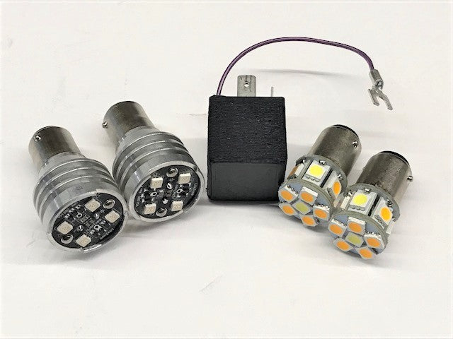 TD TF LED Set, 4 LED Bulbs and LED Flasher