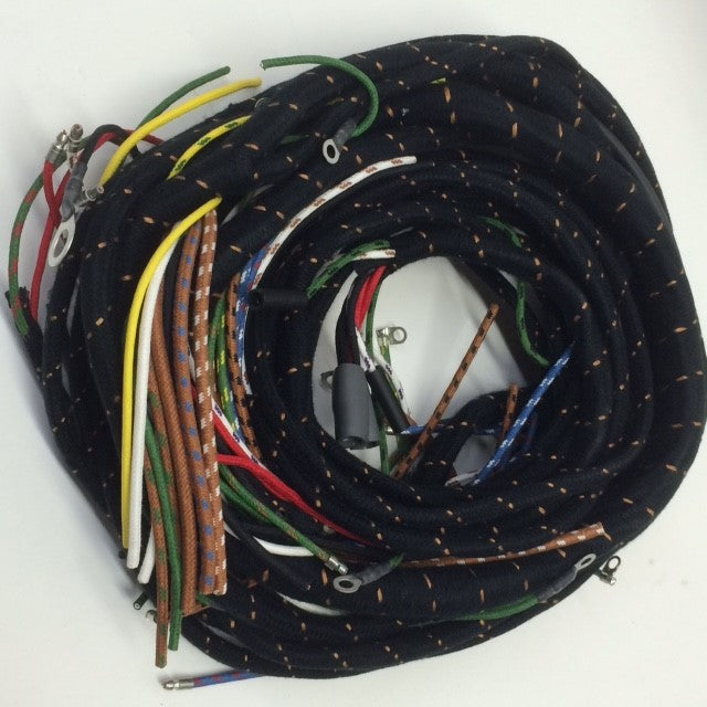Premium Wiring Harness, TD, Dash Dimming with Turns (relay on engine side)