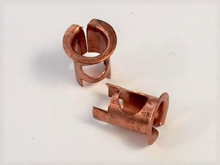 Copper Sockets, Front Bow, Set of 2