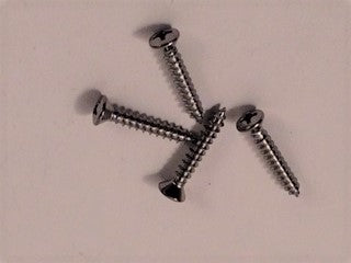 Stainless Screws for Door Handle and side curtain mounts, TD, TF, Set of 4