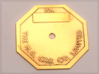 Large Outer Engine ID Tag