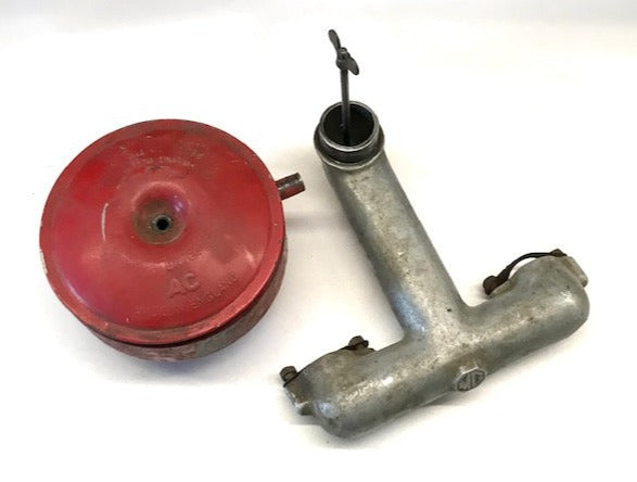 MG TD Air Cleaner with Manifold