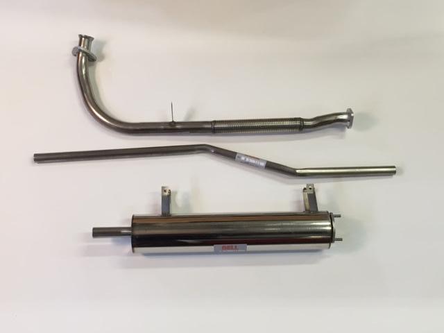 Stainless Steel Exhaust System, Bell, TC