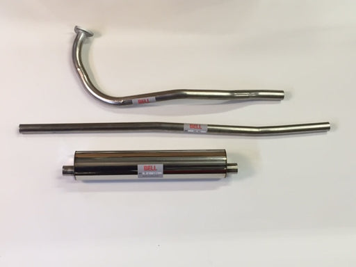 Stainless Steel Exhaust System, Bell, TF