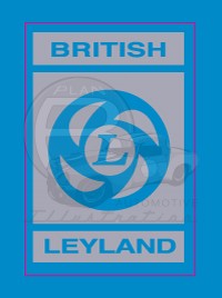 MGB British Leyland Valve Cover Decal 72-80