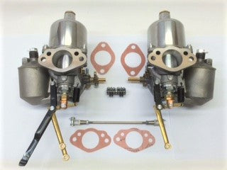 MG TF Complete Carburetors, set of 2, H4 1-1/2"