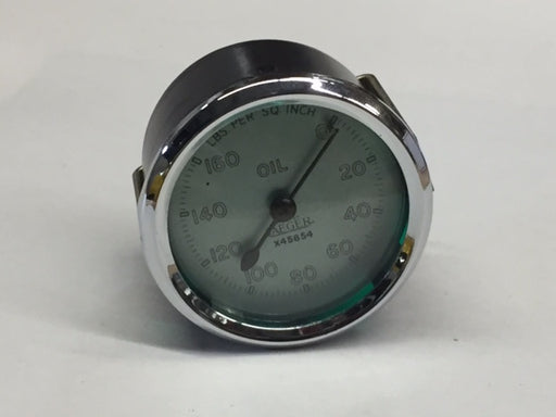 MG TC oil pressure gauge